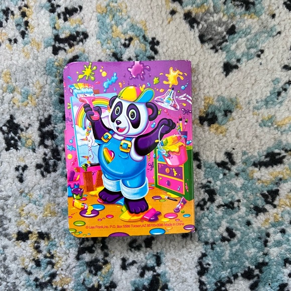 Lisa Frank panda painter notebook like new - Picture 2 of 3
